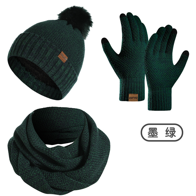 Set Rajutan Wanita Musim Dingi - Infinity Scarf Knit ulasan dan harga