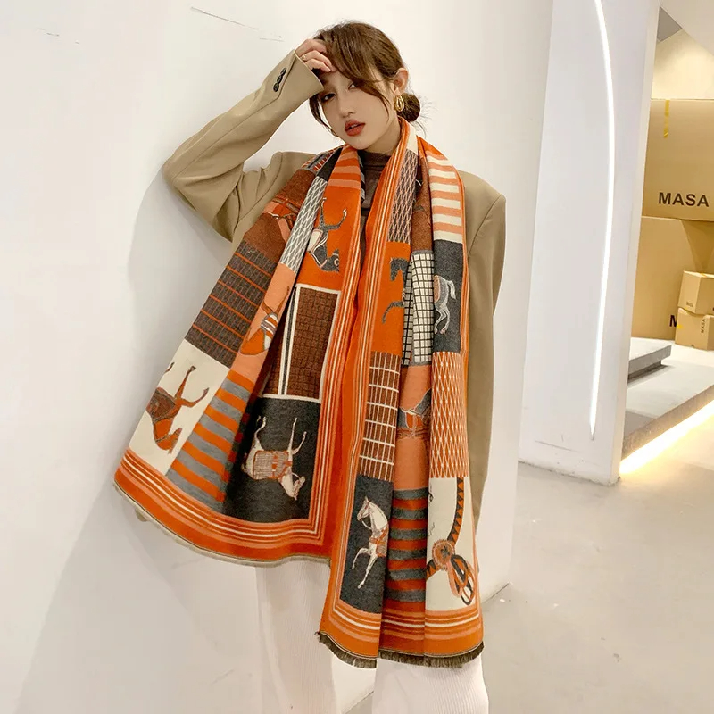 2024 baru syal kasmir musim di - Woven Scarf Blanket ulasan dan harga