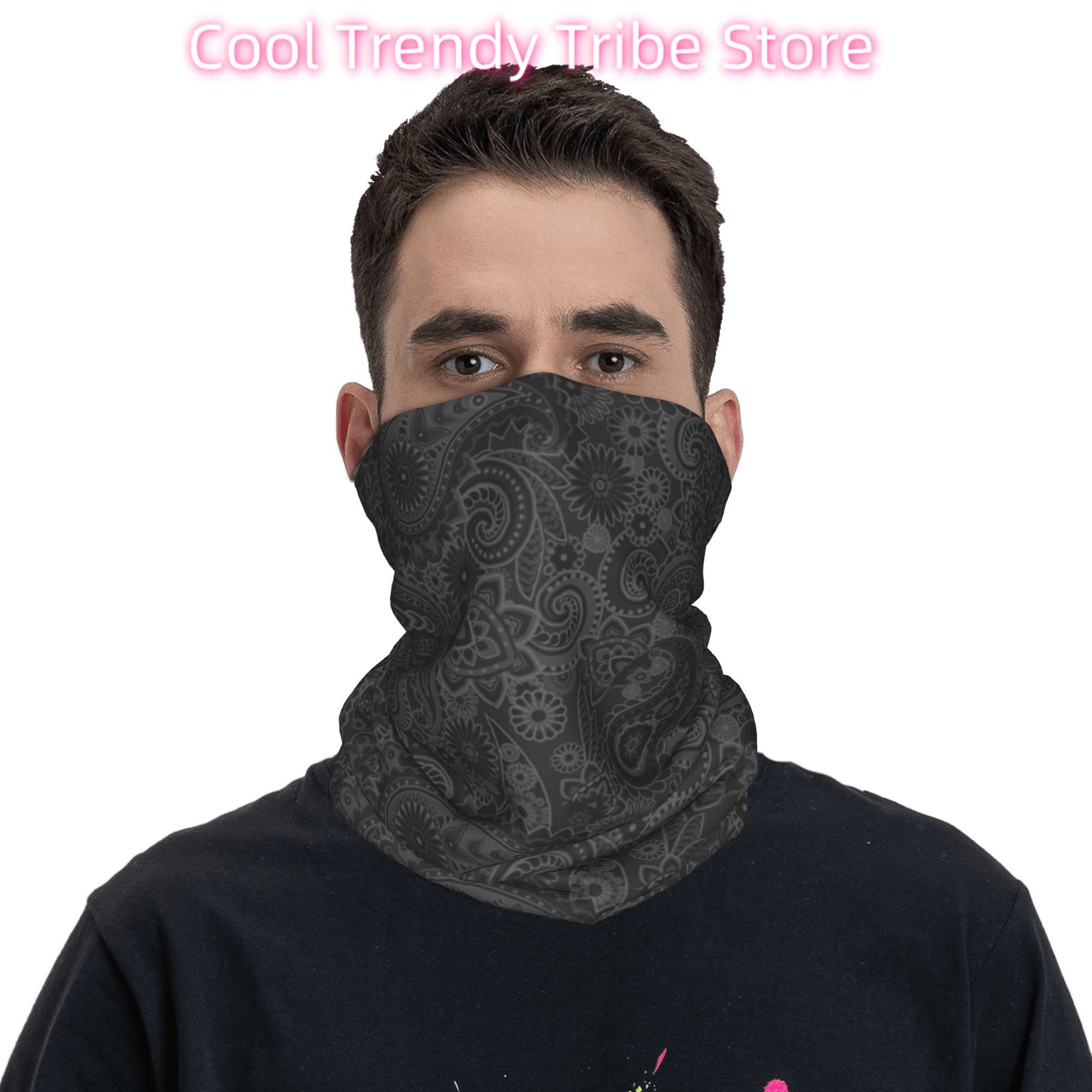 Bandana Chicano Paisley Kustom - Neck Warmer Tube ulasan dan harga