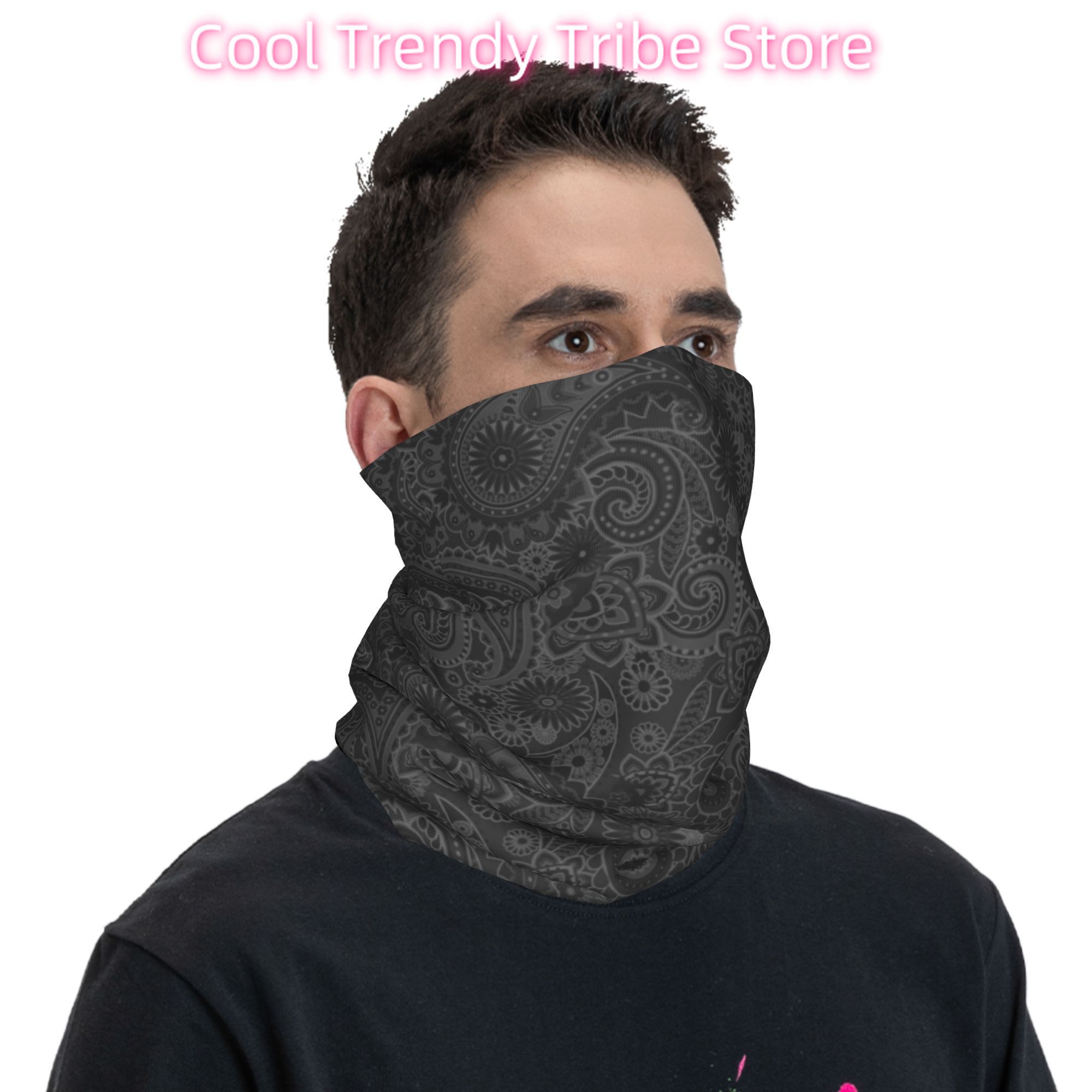 Bandana Chicano Paisley Kustom - Neck Warmer Tube ulasan dan harga
