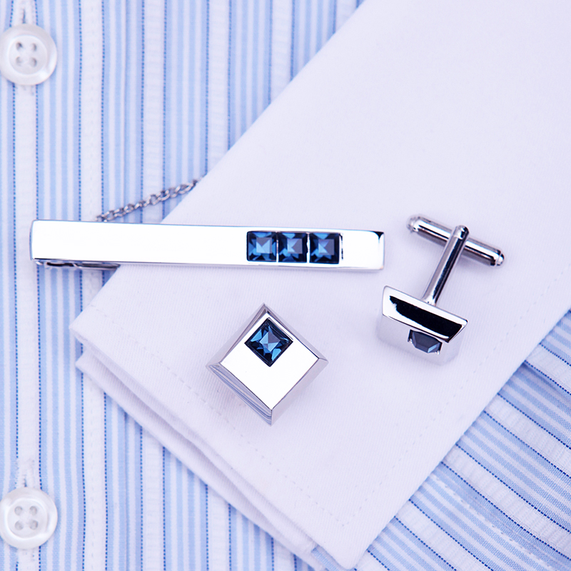 KFLK Kualitas Tinggi Manset Da - Tie Bar Set Gift ulasan dan harga