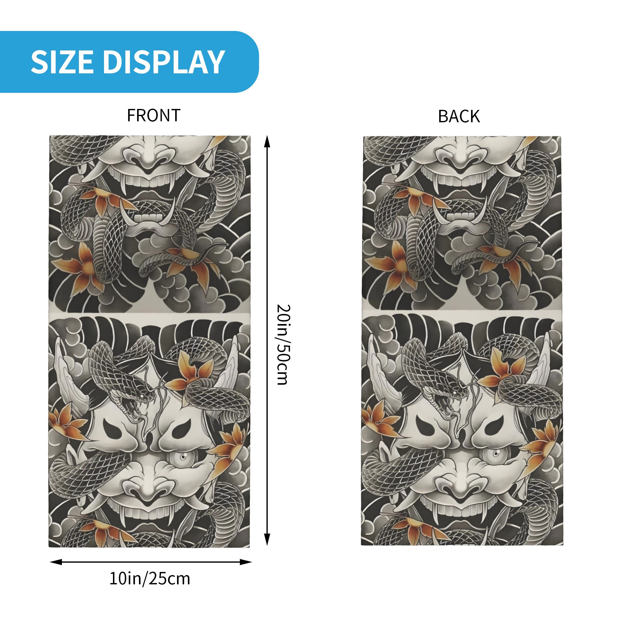 Bandana Penutup Leher Samurai  - Neck Warmer Tube ulasan dan harga
