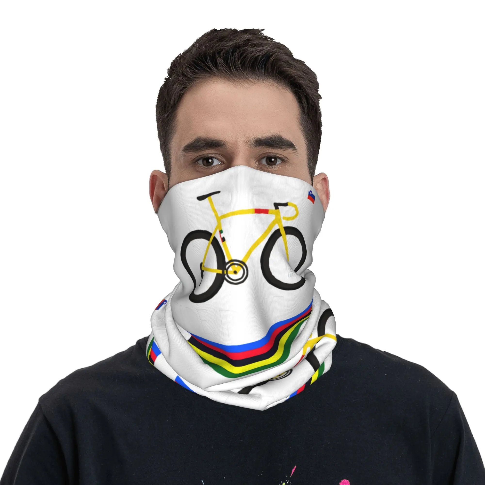 UAE Tadejs Cycling Racer Pogac - Neck Warmer Tube ulasan dan harga