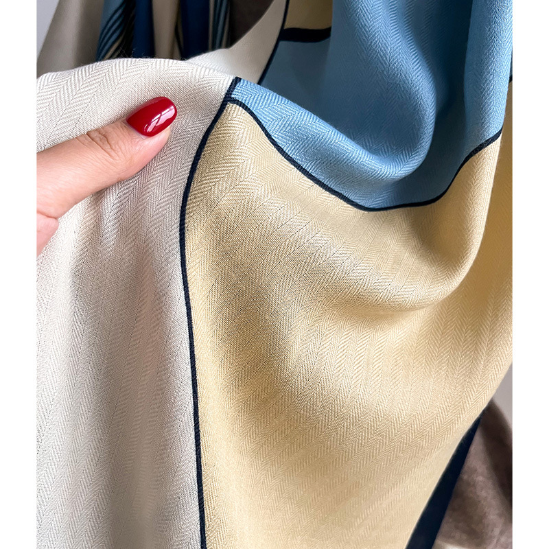 Syal merek mewah wol selendang - Pashmina Wrap Large ulasan dan harga