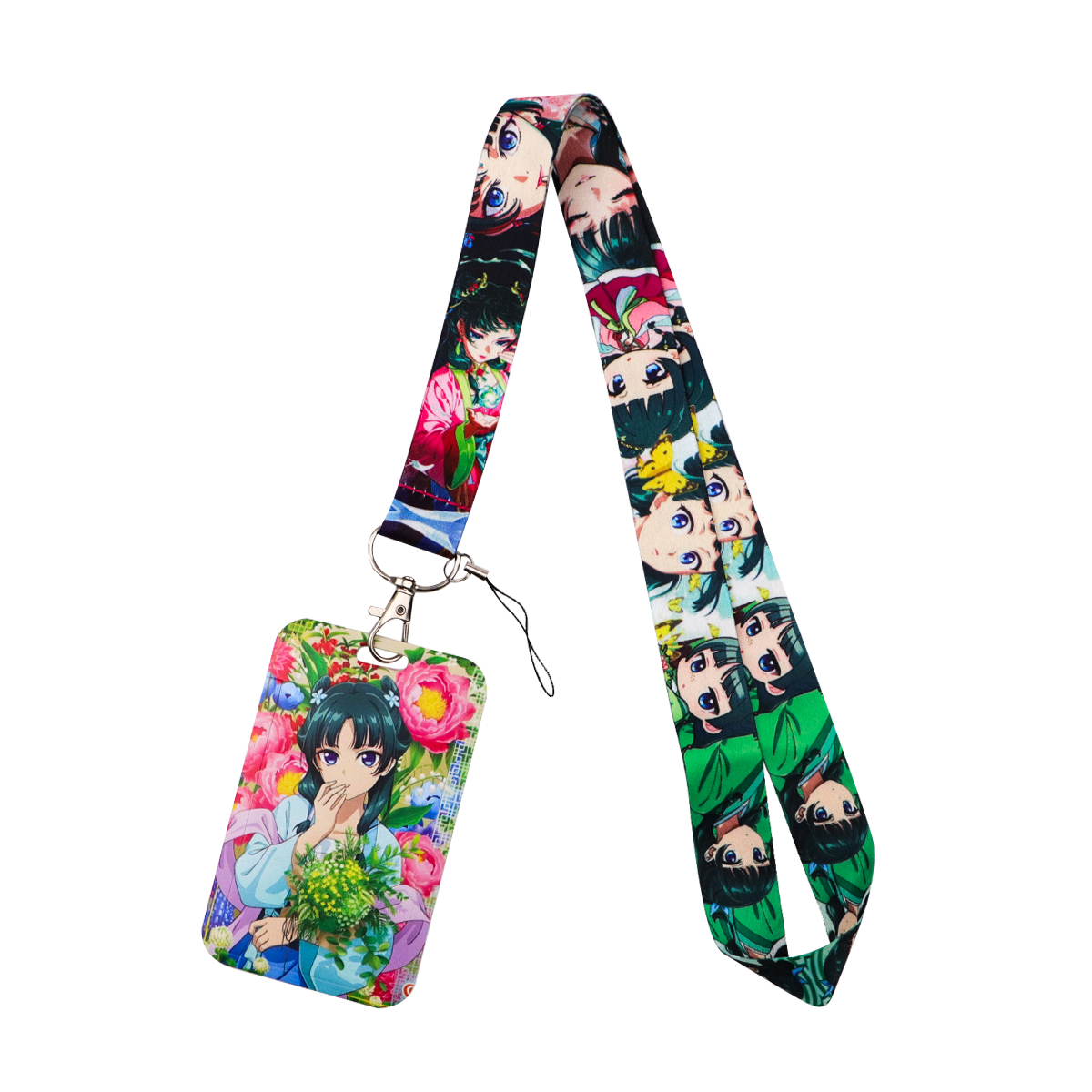 Tali Leher Gadis Anime Lucu, T - Lanyard Badge Holder ulasan dan harga