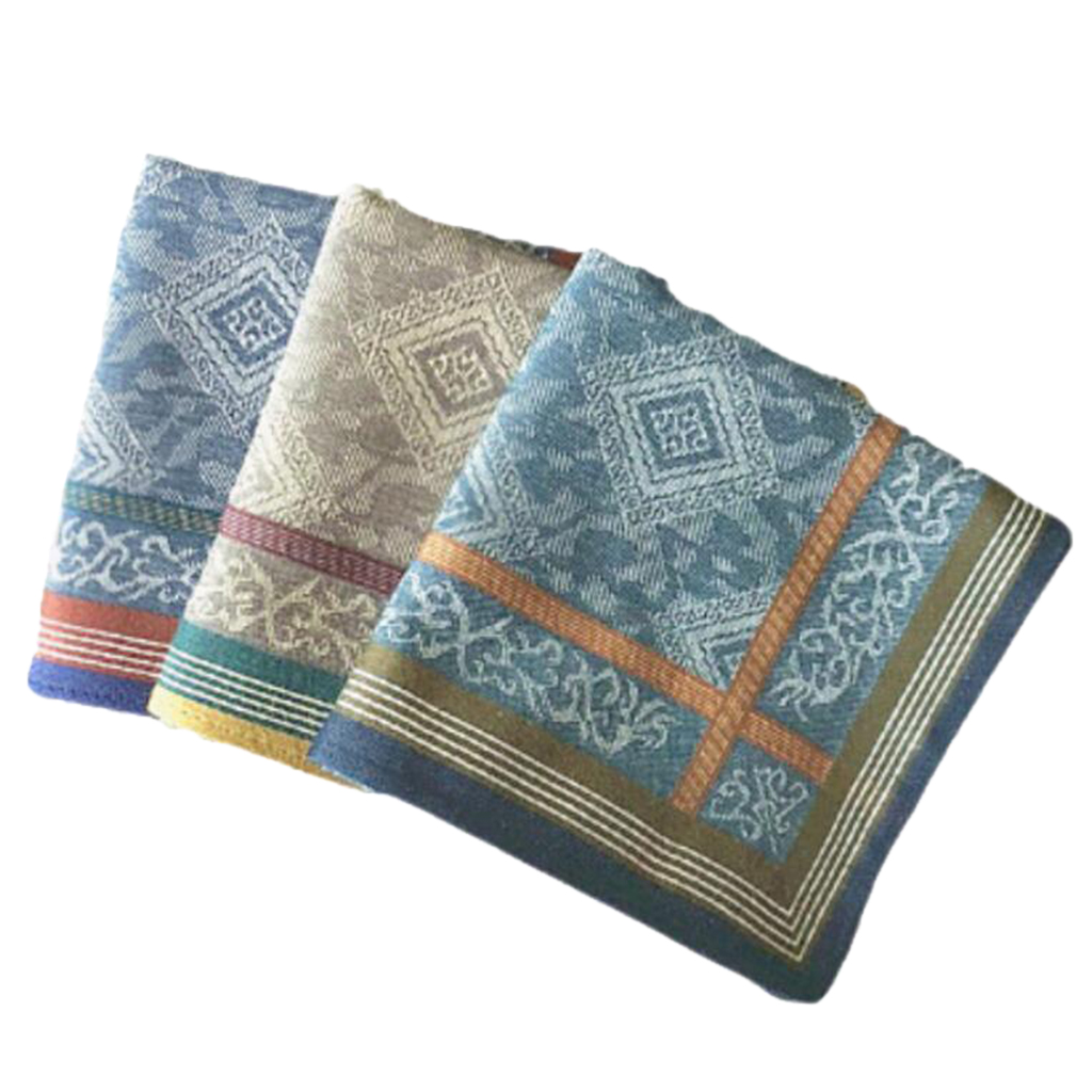 3 Buah Plaid Pernikahan Saputa - Handkerchief Cotton Men ulasan dan harga