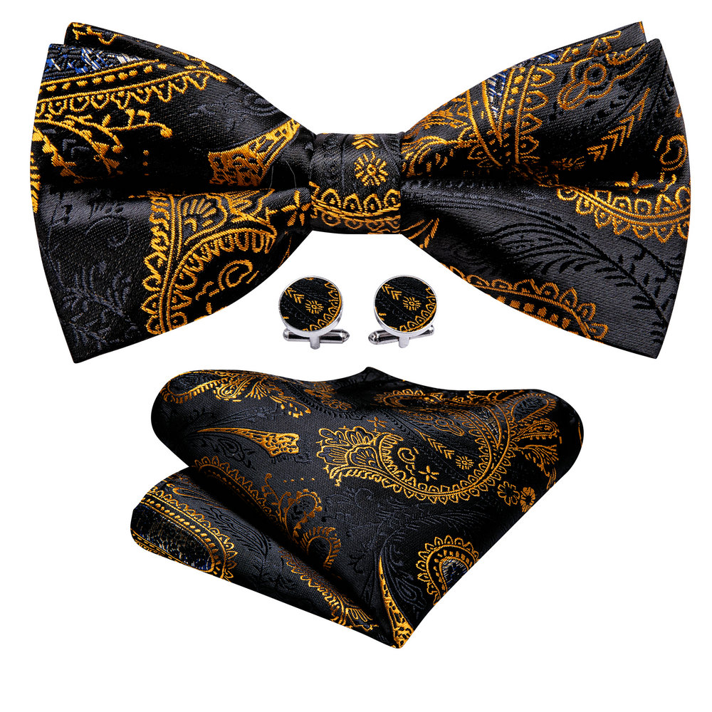 Barry.Wang sutra pria dasi kup - Bow Tie Pre Tied ulasan dan harga