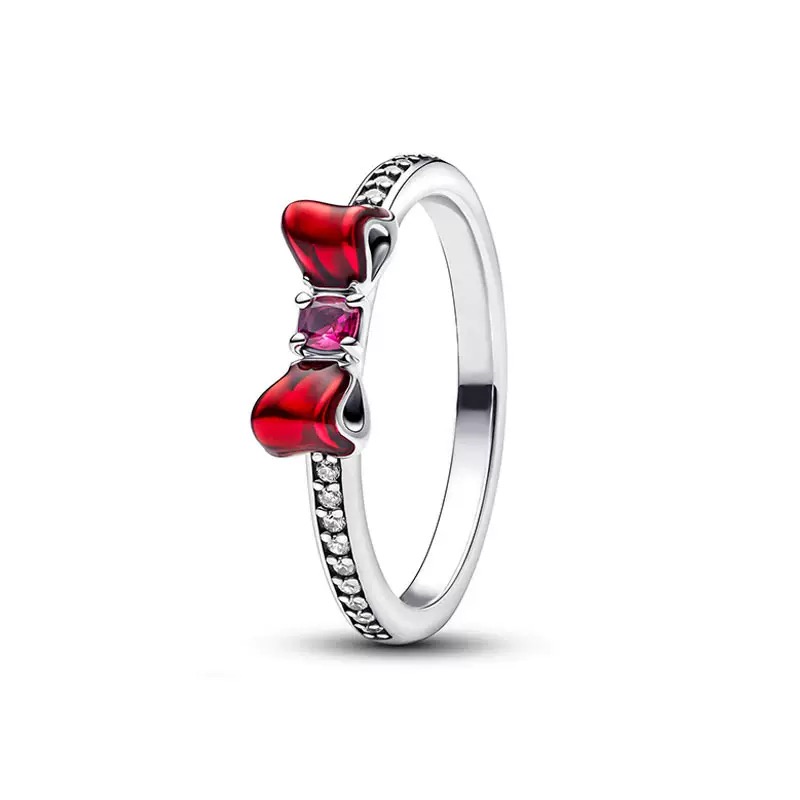 Cincin Pesona Kupu-Kupu Bunga  - Tie Clip Silver ulasan dan harga