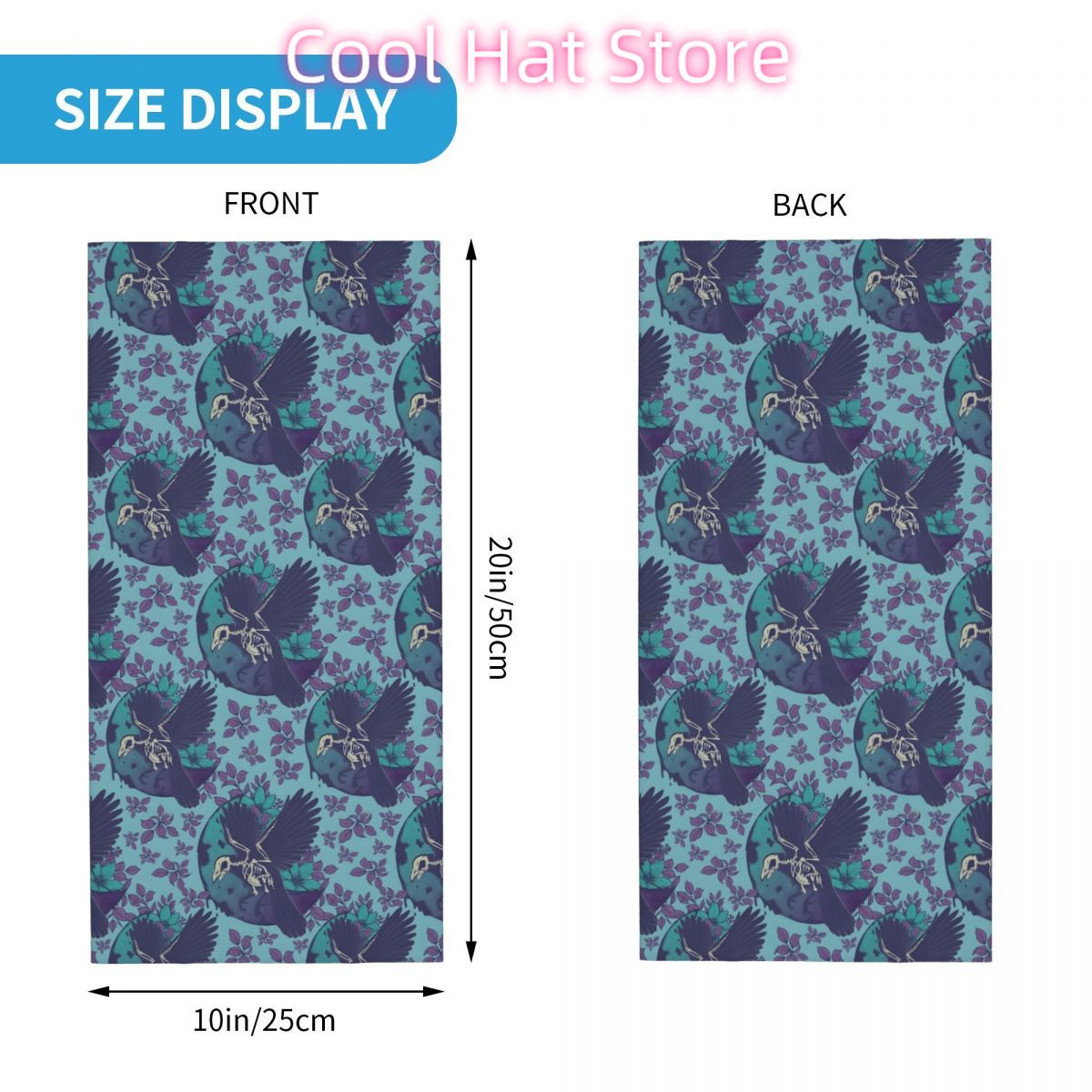 Penutup Leher dan Kepala Motif - Neck Warmer Tube ulasan dan harga