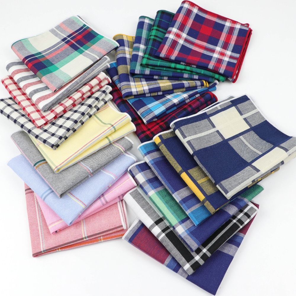Pria Sapu Tangan Katun Anyaman - Handkerchief Cotton Men ulasan dan harga