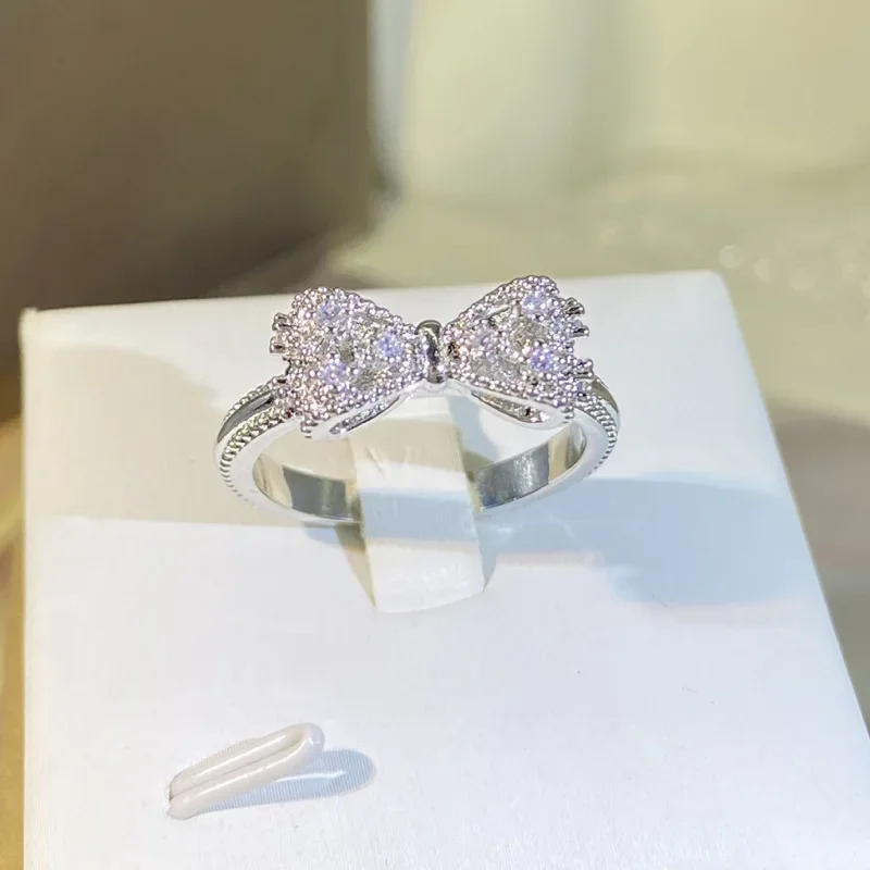 Cincin Busur Mewah dengan Cinc - Tie Clip Silver ulasan dan harga