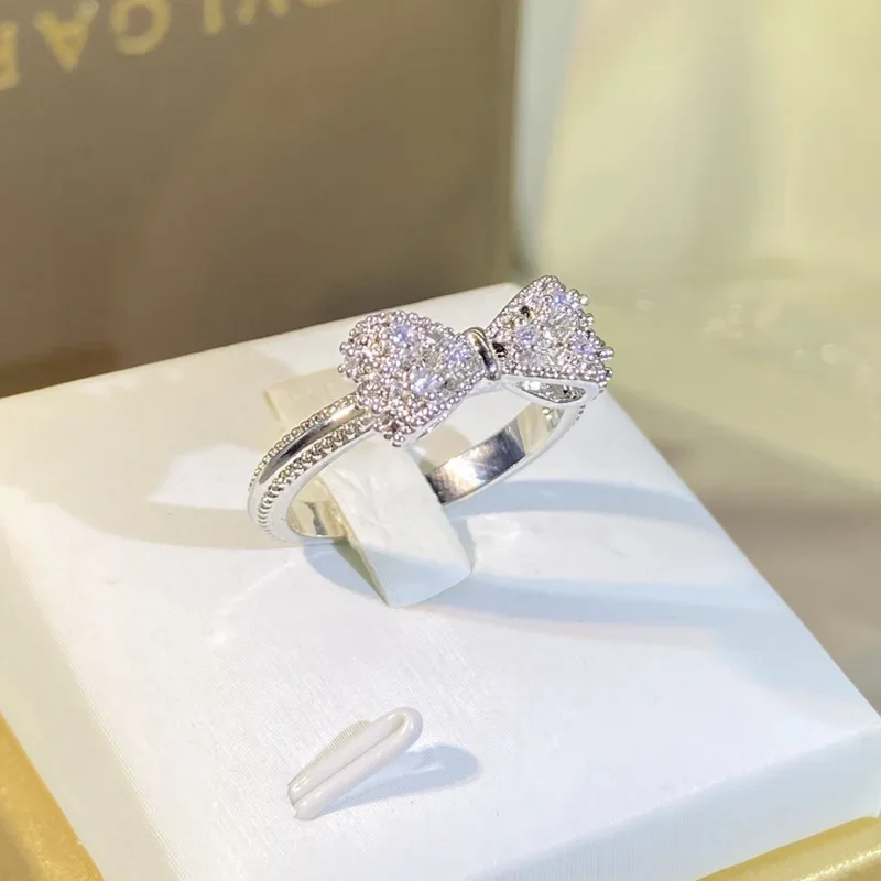 Cincin Busur Mewah dengan Cinc - Tie Clip Silver ulasan dan harga