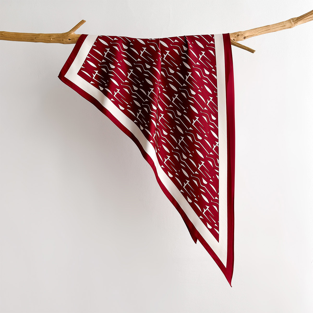 Syal Persegi Motif Musim Semi  - Face Scarf Mask ulasan dan harga