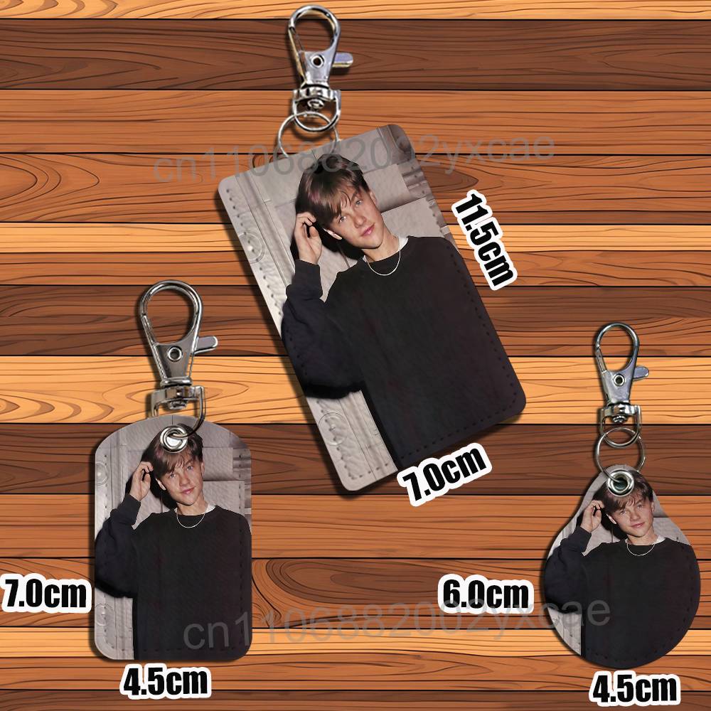 Leonardo DiCaprio Leather Keyc - Lanyard Badge Holder ulasan dan harga