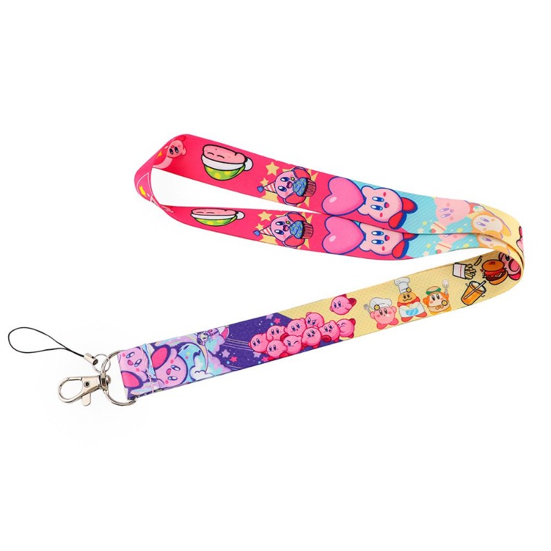Tali Leher Kirby Lucu dan Cant - Lanyard Badge Holder ulasan dan harga