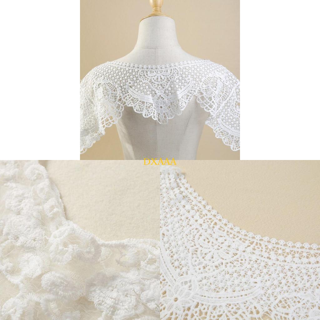 DXAA Wanita Bordir Bunga Renda - Stole Wedding Shawl ulasan dan harga