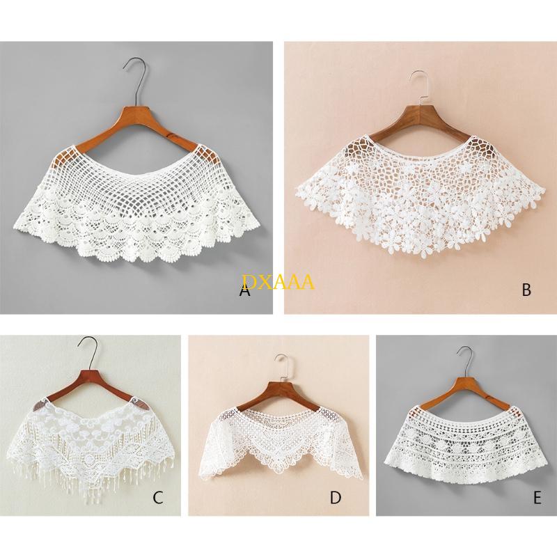 DXAA Wanita Bordir Bunga Renda - Stole Wedding Shawl ulasan dan harga