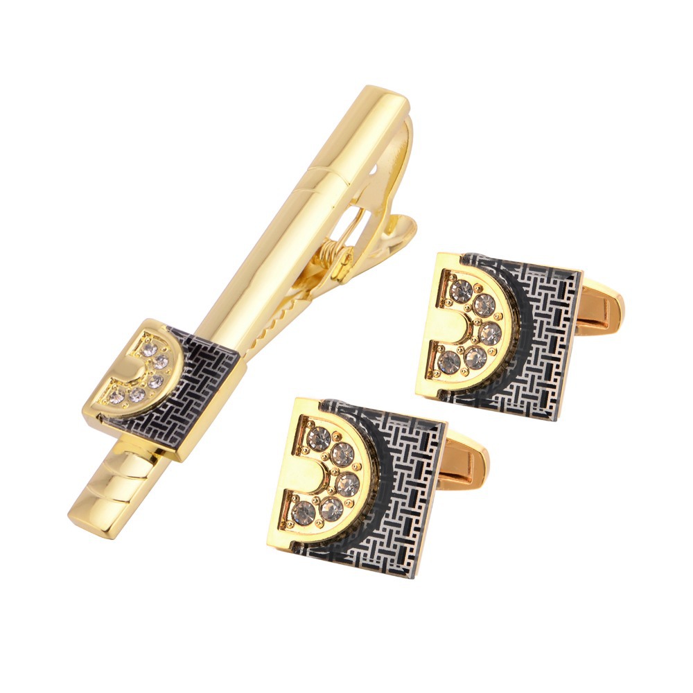 Set Manset dan Penjepit Dasi W - Tie Bar Set Gift ulasan dan harga