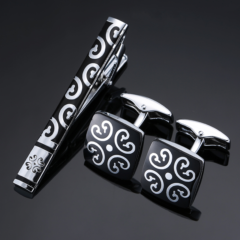 Manset Berkualitas Tinggi Klip - Tie Bar Set Gift ulasan dan harga