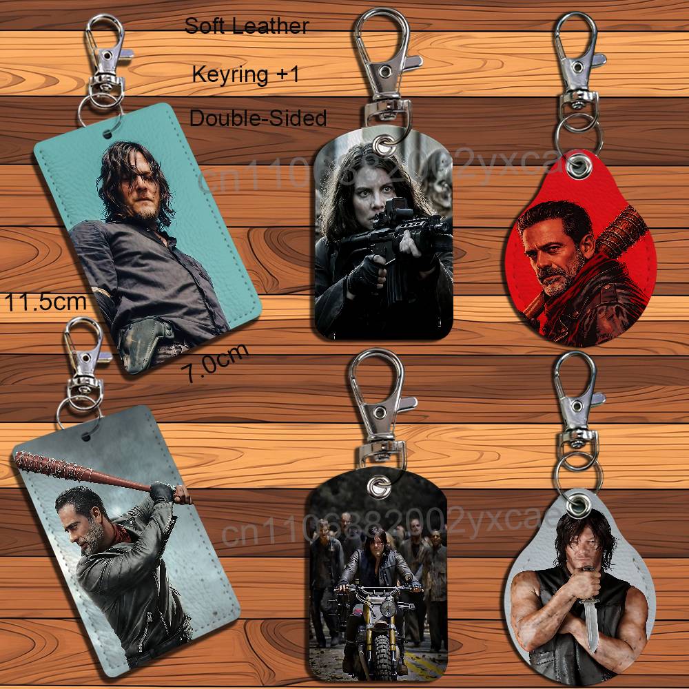 Gantungan Kunci Kulit Negan Ma - Lanyard Badge Holder ulasan dan harga