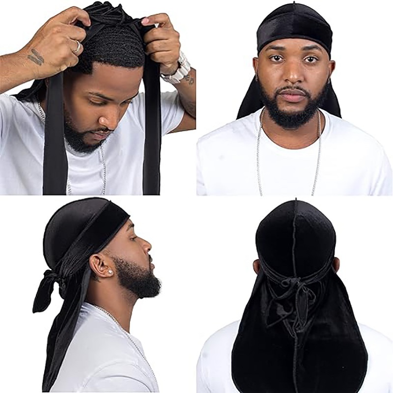 Topi Bandana Sejuk Pria Wanita - Bandana Doo Rag ulasan dan harga