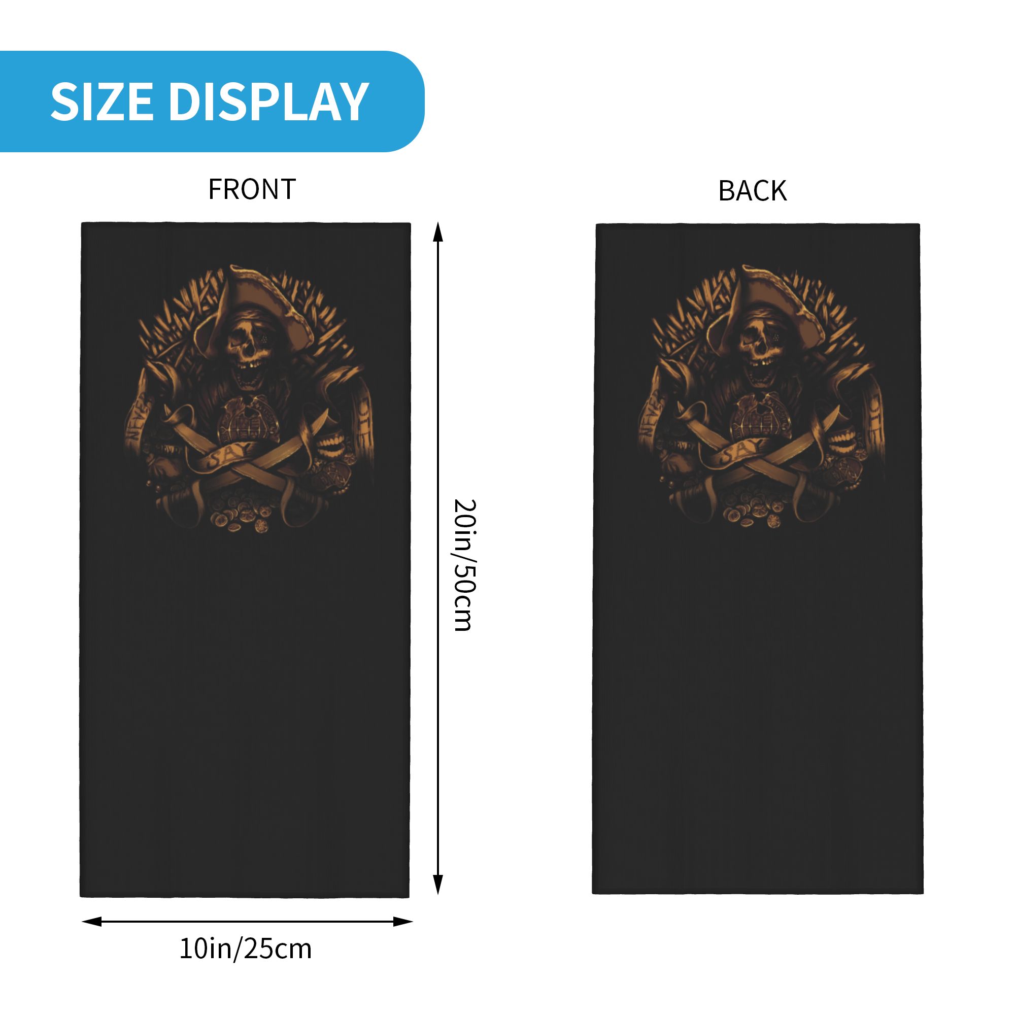 Bandana Tengkorak Bajak Laut C - Neck Warmer Tube ulasan dan harga