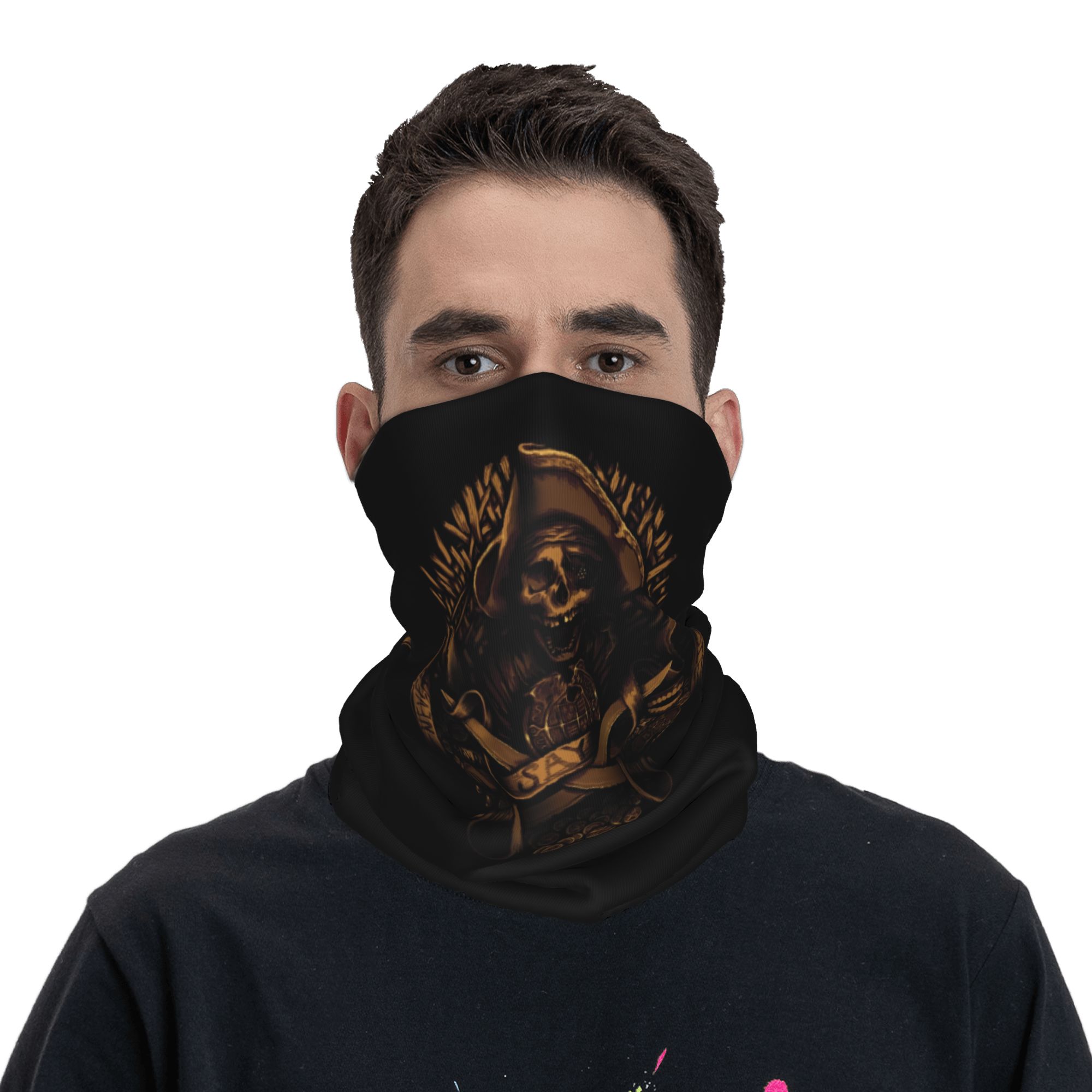 Bandana Tengkorak Bajak Laut C - Neck Warmer Tube ulasan dan harga